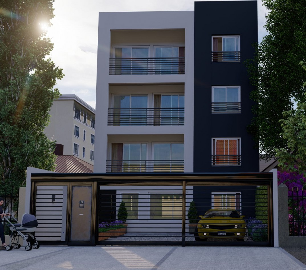 Departamentos a estrenar de dos ambientes en venta en Villa Luzuriaga