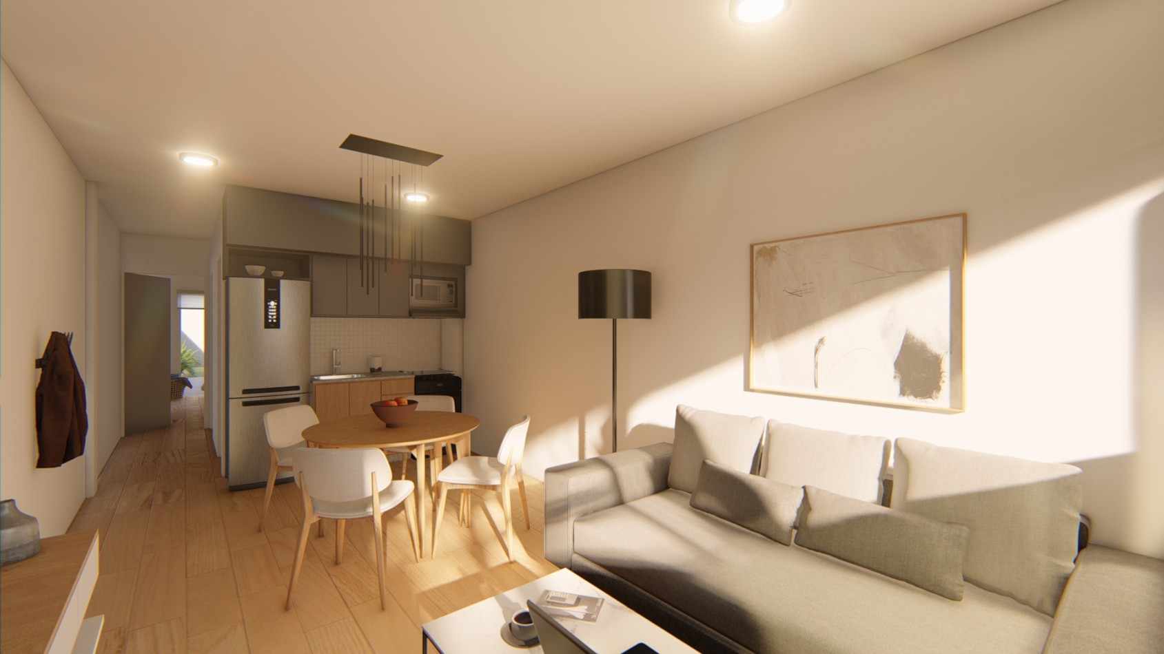 Departamento a estrenar en venta en Villa Luzuriaga