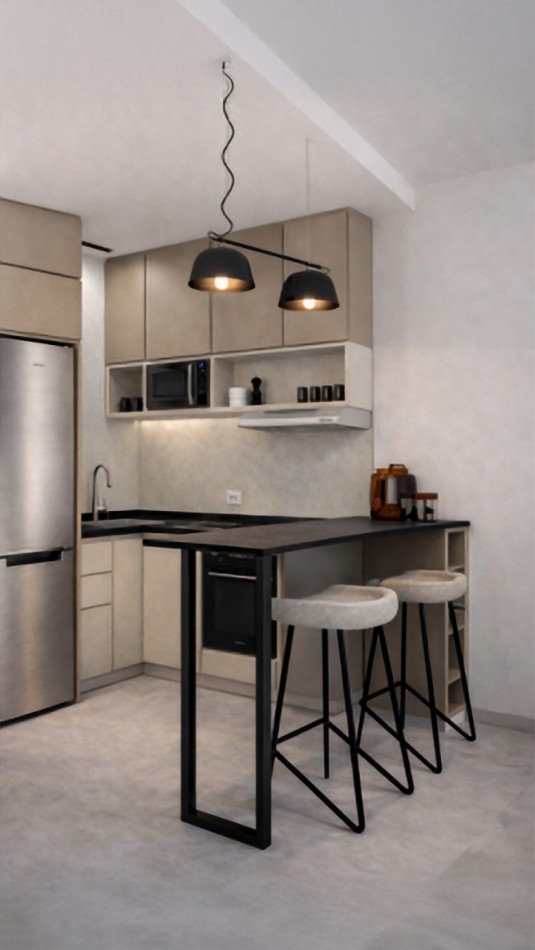 Departamento de dos ambientes a estrenar en venta en Palomar