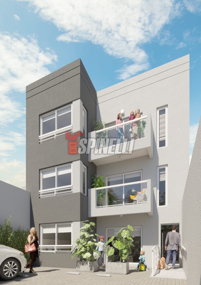 Departamento en venta  de tres ambientes a estrenar en Ramos Mejia