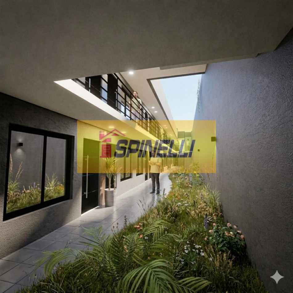 Castelar venta de departamento de dos ambientes con terraza